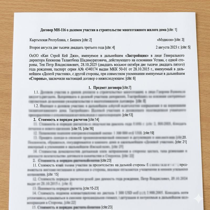 ДДУ — Договор долевого участия