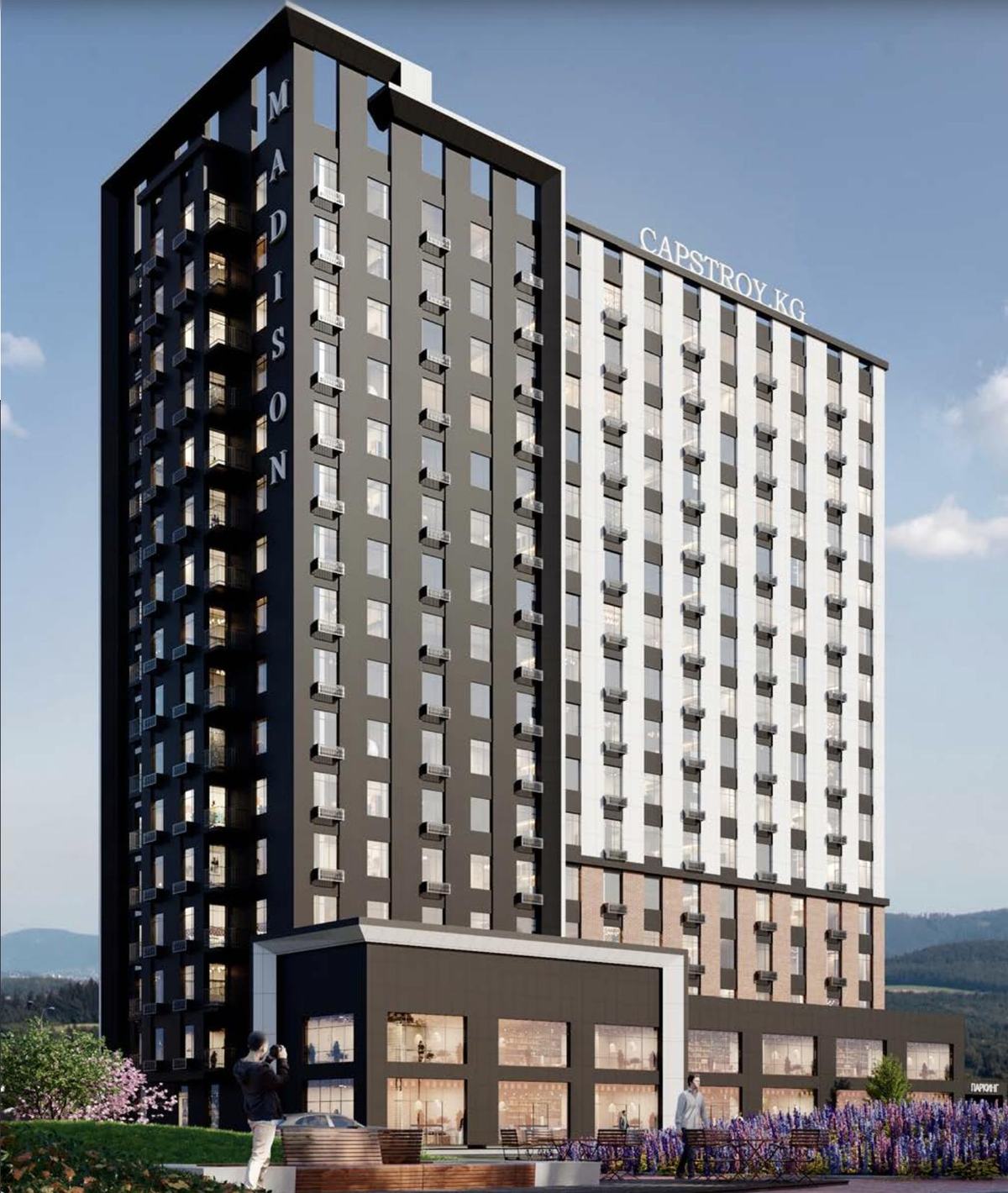 ЖК Madison — рендер фасада